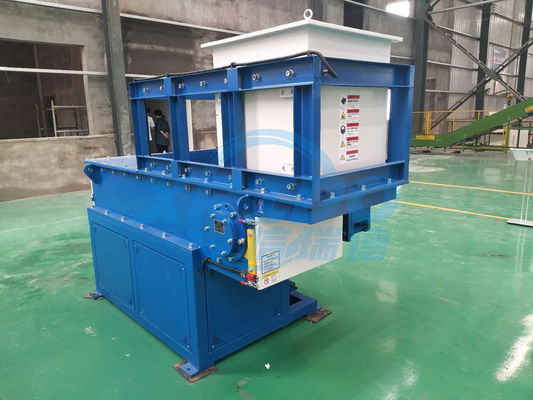 5-100 kg/uur Productiecapaciteit Plastic single shaft shredder voor textiel Plastic rubber