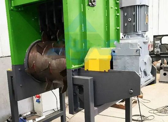 Plastic woven bag opener voor bouwmaterialen winkels na onderhoud op het terrein