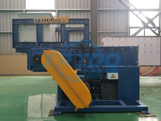 5-100 kg/uur Productiecapaciteit Plastic single shaft shredder voor textiel Plastic rubber