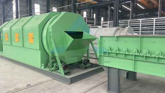 2000 kg Trommel scherm sorteermachine voor het sorteren van huishoudelijk en bouw afval