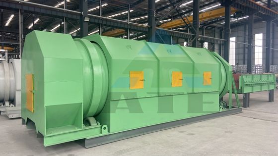 2000 kg Trommel scherm sorteermachine voor het sorteren van huishoudelijk en bouw afval