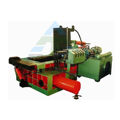 Metalen blokpersbaler voor schrootstaal in recycling- en staalverwerkingsinstallaties