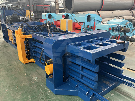 Voedsel- en drankenwinkels Gordelverpakking Horizontale baler voor afval van plastic en karton