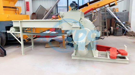 Bouwmaterialen winkels Dubbele schacht shredder machine voor het breken en slijpen van hout
