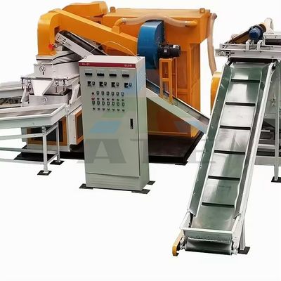 3000L/H koperen- en aluminiumseparator voor het versnipperen en recyclen van metaal