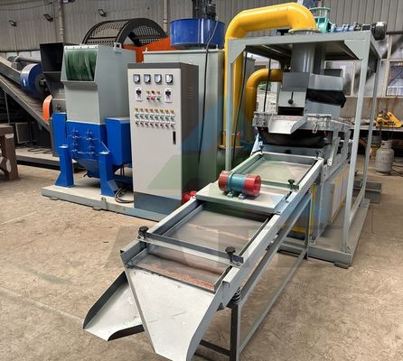 Spullenkoperdraadseparator voor aangepaste voedingsgrootte koperdraadgranulator