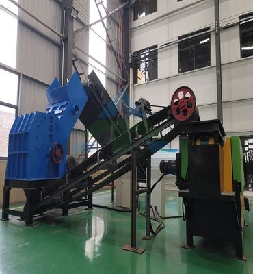 Verwerkingsmachines voor het verwerken van afval van aluminium