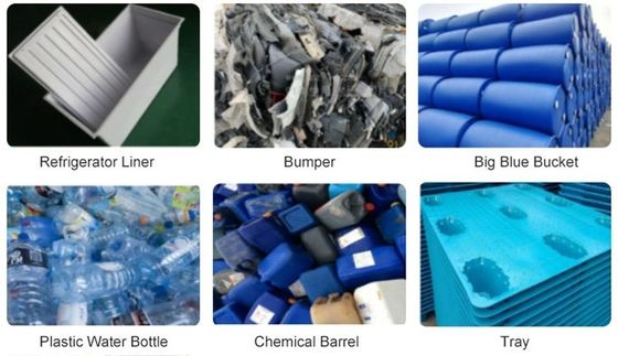 Plastic Type PP/PE Recycling Machine Prijs Plastic Bottle Crushed Scrap Crusher Machine