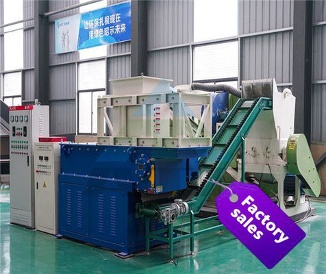 Schroot van auto's Elektrische verbindingslijn Communicatie kabellijn Afvaldraad recycling machine