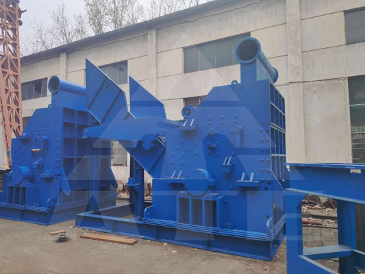 Schroot metaalbreker plant staaldraad recycling machine met en 200-2200mm Input Size