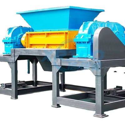 Mini-papierbreker Machine Shredder 1500L/H Capaciteit voor Rubber Crushed Plastic Scrap