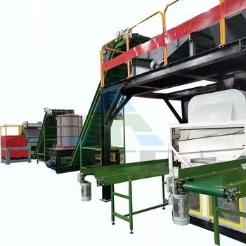 Productielijn voor het recyclen van afval van airconditioners en radiatoren voor veldonderhoud