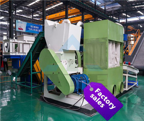 Afzonderlijke automatische afvalkabel Granulator Uitvoergroottes 3 cm