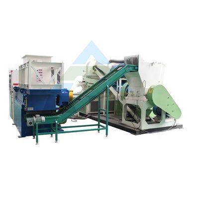 Afzonderlijke automatische afvalkabel Granulator Uitvoergroottes 3 cm