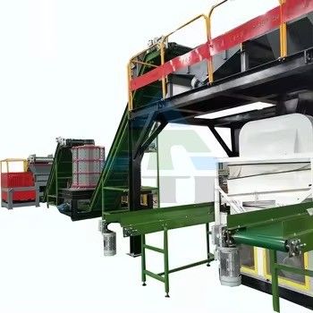 Radiatorschroot Aluminium koper recyclingseparator voor metaalverwerkingsfunctie