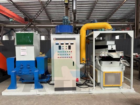3000L/H capaciteit koperdraad granulator machine voor hoog geautomatiseerde metaalschroot recycling
