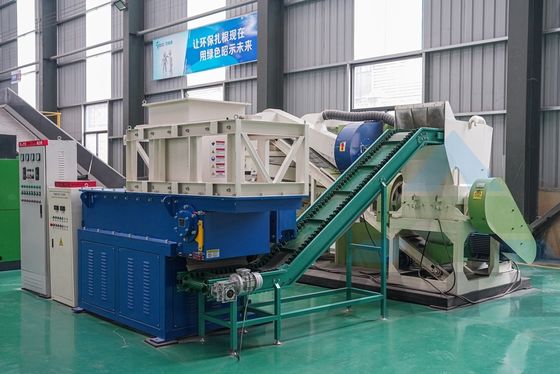 3000L/H capaciteit koperdraad granulator machine voor hoog geautomatiseerde metaalschroot recycling
