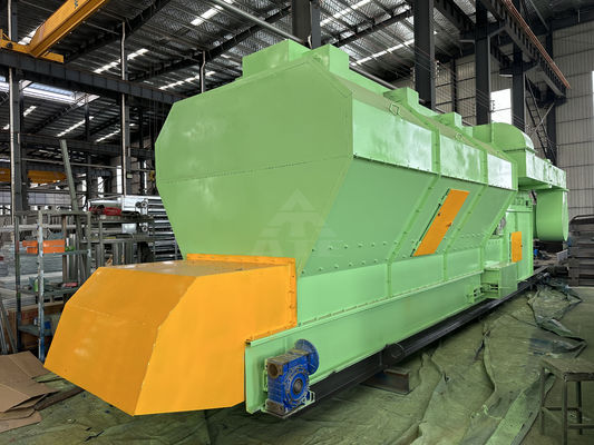 Kleine afvalsorteermachine Luchtseparator uitgerust met een opwaardering van de afvalverzamelaar