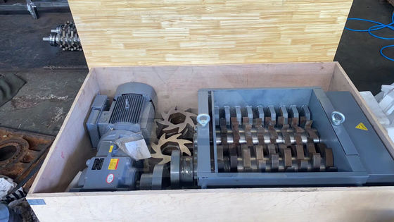 Onderdelen type versnipper mesdoos voor dubbele lemmen industriële metaalschroot versnipper