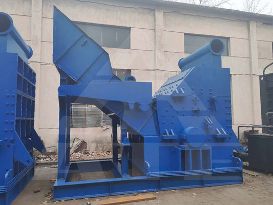 Metalen hamer afval staal ijzer metaalbreker metaalschroot metaal recycling crusher machine