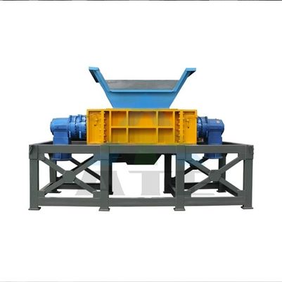 Schroot rubber Plastic Metal Waste Shredder Machine High Output Automatic Double Shaft