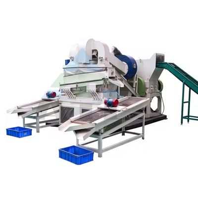 300-500 kg/h Schrootdraad Shredder Separatie Machine voor elektrische kabel recycling Plant