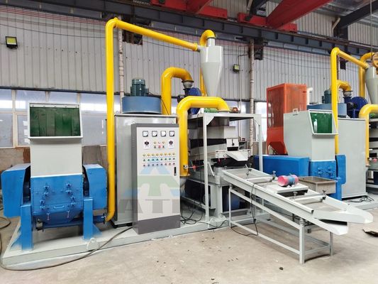 Spullenkabeldraad gescheiden koperen rijstmachine met uitgangsgrootte 3 cm en gewicht 300 kg