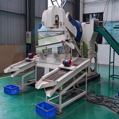 Spullenkabeldraad gescheiden koperen rijstmachine met uitgangsgrootte 3 cm en gewicht 300 kg