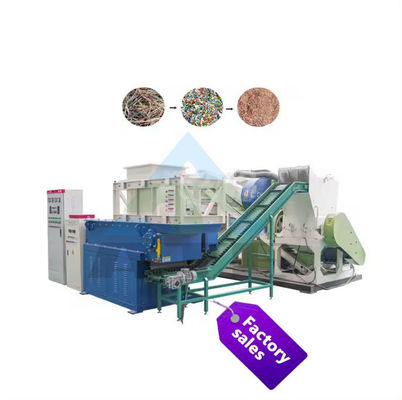 300-1000 t/h Elektromotor stator-afbouwdraadbreker voor het recyclen van koperdraad