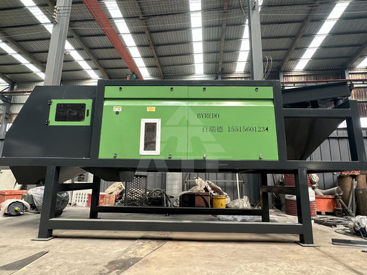 Landbouwen Niet-ferro-metalen koper Droge magnetische scheider Aluminium blikken Eddy Current Separator Machine