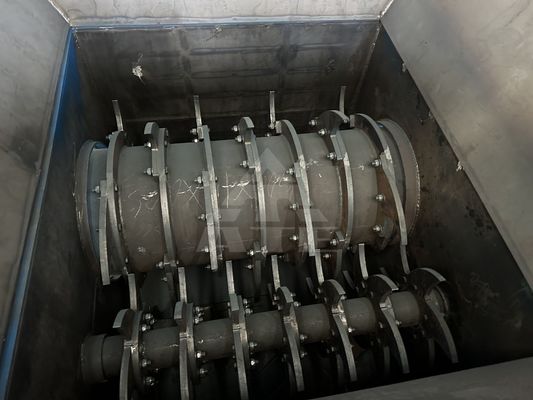 70 tot 90% scheidspercentage Huishoudelijke afvalzakken breekmachine met aanpasbare spanning