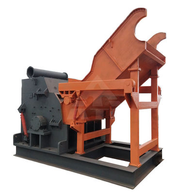 Voedsel en dranken Functie Metalen schroot Hamer Mill Breekmachine met vervoerband