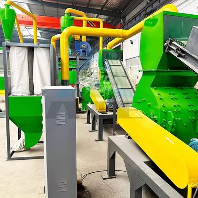 Schroot Edelmetalen Herstelmachine E Afval PCB Circuit Board Recycling Separatie