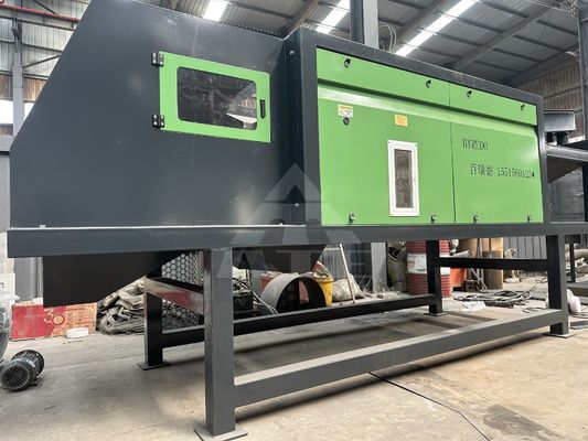 98-99% Separatiepercentage Plastic- en metaalsorteermachine met Eddy-stroomseparator