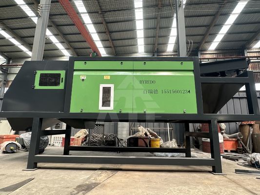 2000 kg afvalsortingsmachine Magnetische ijzerscheider Eddy-stroomscheider voor kunststof