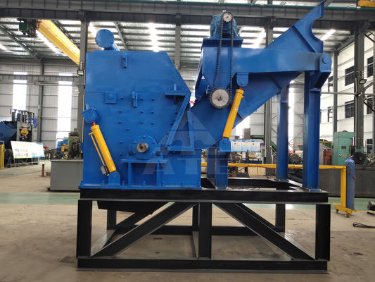 Recycle Scrap Tin Aluminium Frame met en gemakkelijk te bedienen Metal Shredder Crusher Machine