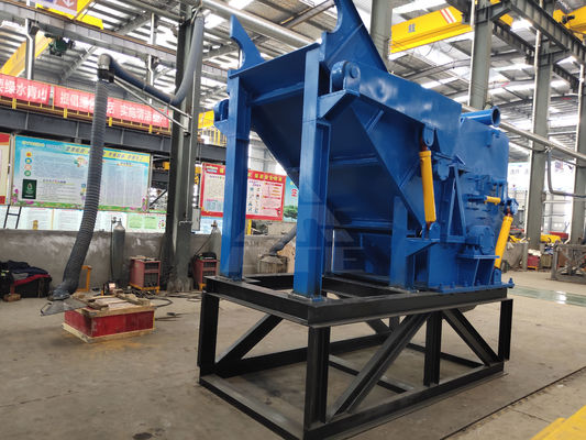 Recycle Scrap Tin Aluminium Frame met en gemakkelijk te bedienen Metal Shredder Crusher Machine