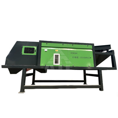 380 V sortmachine voor het sorteren van metaalafval met magnetische en eddy-stroomseparatoren