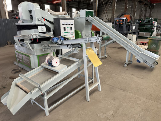 3000L/H koperdraad recycling machine koper kabel granulator automatische droge koper rijst machine