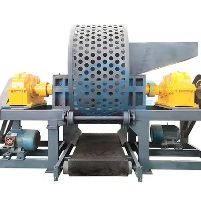 Recyclingindustrie banden versnippermachine voor draadbanden 2200 kg Gewicht Duurzaam ontwerp
