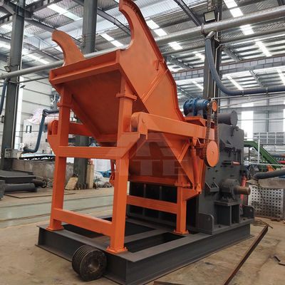 30kW Power Scrap Metal Crusher Shredder Machine Geschikt voor verschillende schrootmaterialen