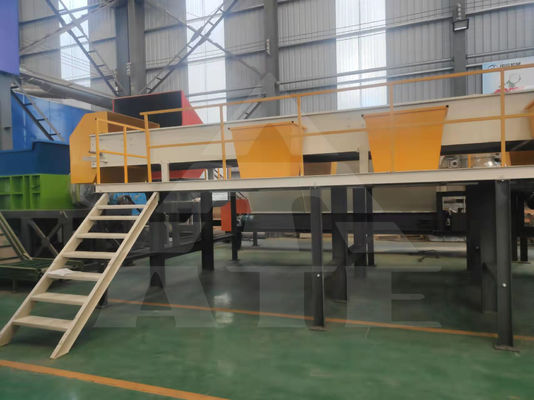 Huishoudelijk handmatig sorteerplatform voor recycling Afvalsorteermachine met en 380V Spanning