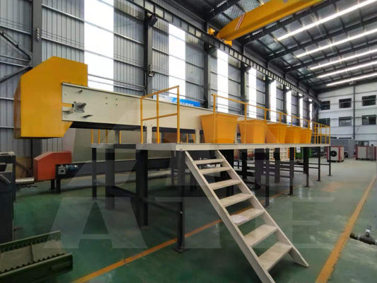 4-5,5 ton capaciteit Plastic afval sorteermachine voor gemeentelijke sorteerlijn