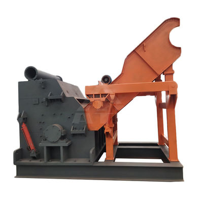 30kW krachtige afvalstaal ijzer metaal metaal schroot crusher plant ijzer crusher machine