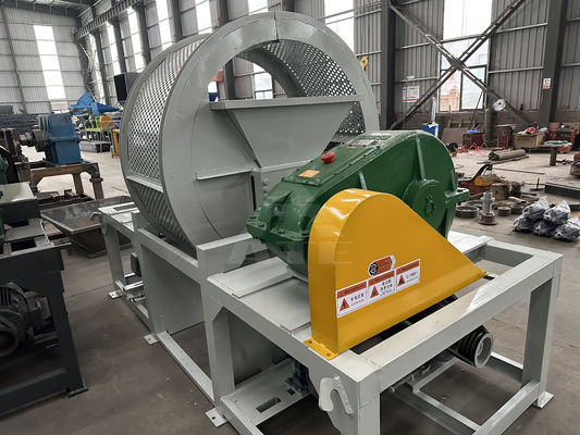 Warm plastic trommel afvalschroefmachine Dubbele schachtbandschroefmachine voor autoreifen
