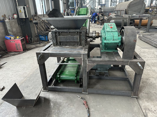 Verbreker van banden Rubber afvalband Mini metaal schroefmachine Double Shaft Schroefmachine voor kunststof