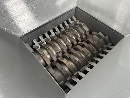 50kW dubbelschachtschroefmachine voor houten pallets en metaal/plastiekconveyor