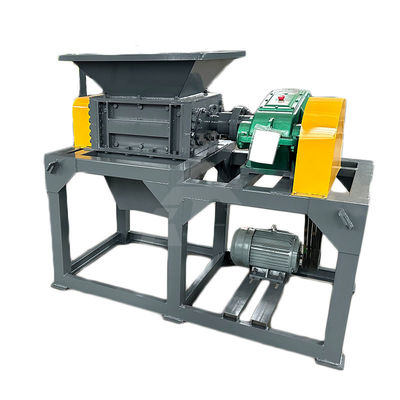 Hout Mini Schroot Metalen Shredder Crusher Machine Plastic Double Shaft Paper Shredder
