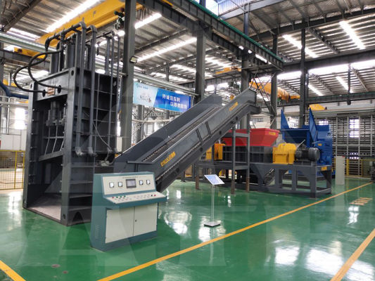 Double Shaft Shredder voor schroot metaal Plastic Crushing Support Customization Machine