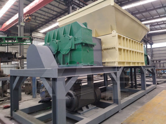 Double Shaft Shredder Perfecte oplossing voor het recyclen van metaalschroot en industrieel afval
